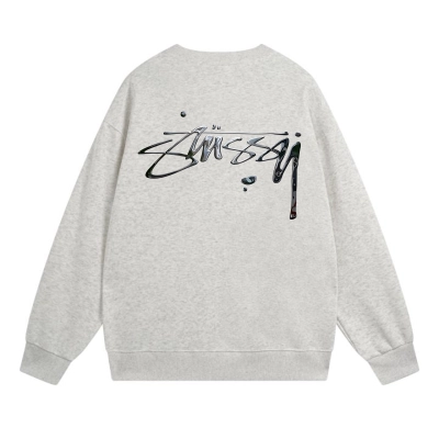 Stussy Hoodie Light Grey，XB509 01