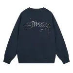  Stussy Hoodie Navy Blue，XB509