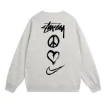  Stussy Hoodie Light Grey，XB508