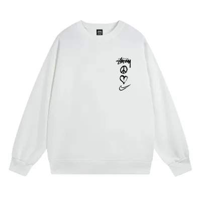  Stussy Hoodie White，XB508 01