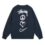  Stussy Hoodie Navy Blue，XB508
