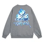  Stussy Hoodie Light Grey，XB507