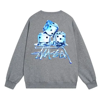  Stussy Hoodie Light Grey，XB507 01