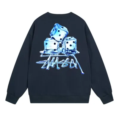  Stussy Hoodie Nevy Blue，XB507 01
