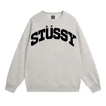  Stussy Hoodie Liglt Grey，XB506