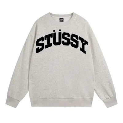  Stussy Hoodie Liglt Grey，XB506 01