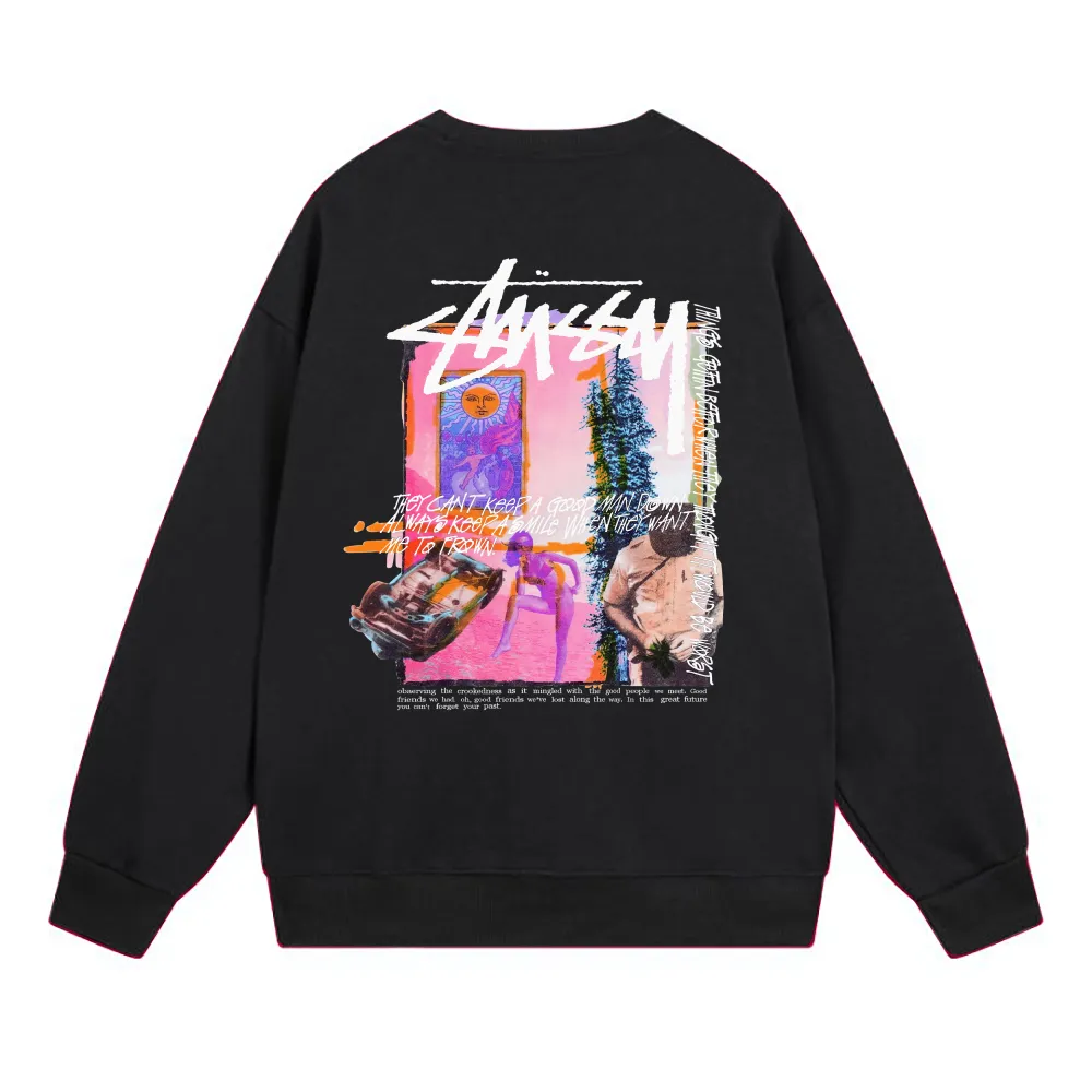  Stussy Hoodie Black，XB505