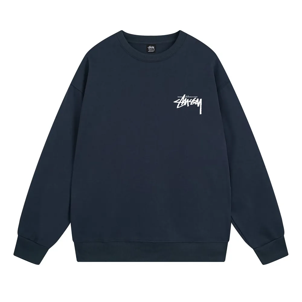  Stussy Hoodie Navy Blue，XB505