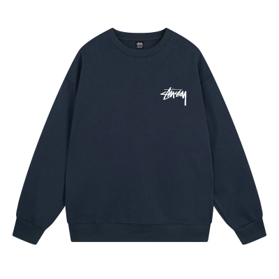 Stussy Hoodie Navy Blue，XB505 02
