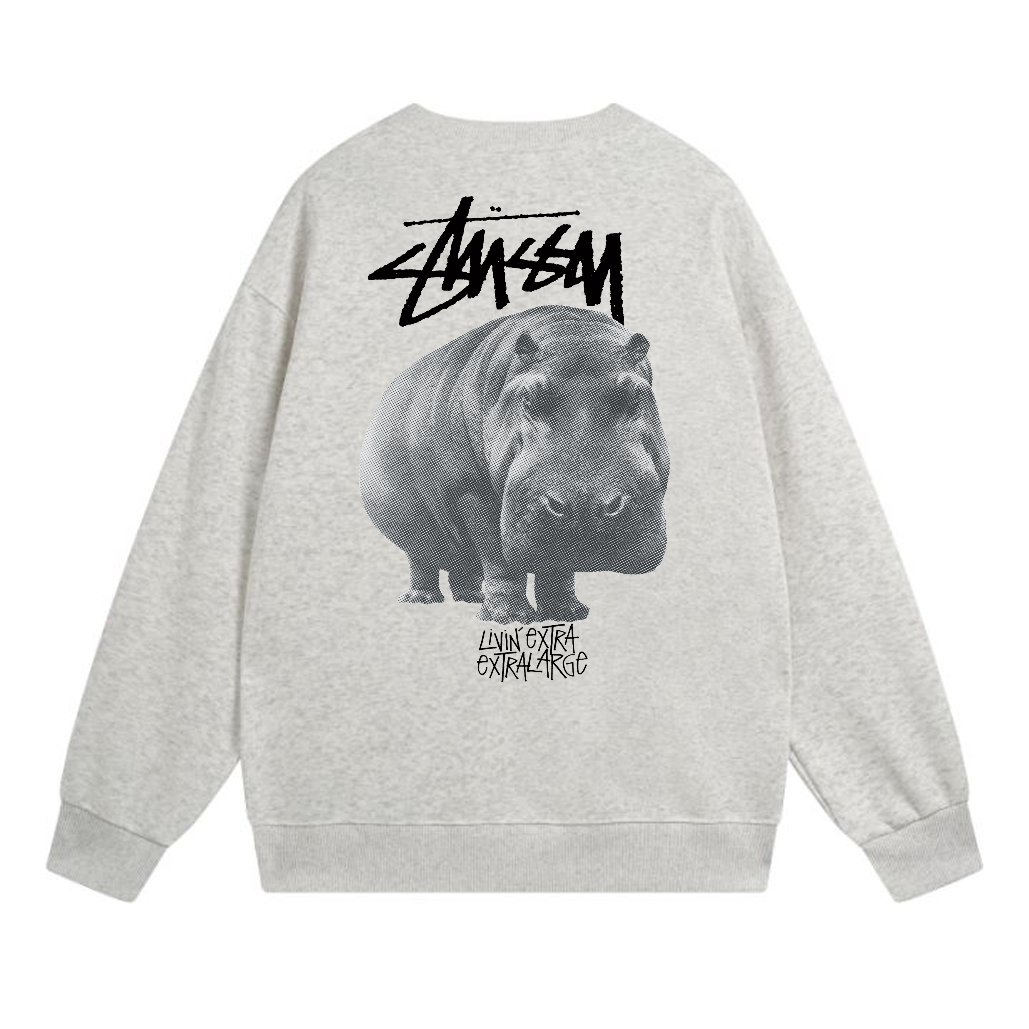 Stussy Hoodie Light Grey，XB504