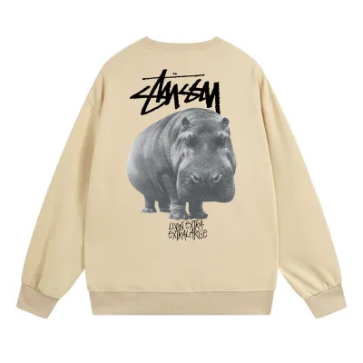  Stussy Hoodie Yellow，XB504 01