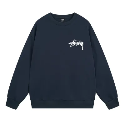  Stussy Hoodie Navy Blue，XB504 02