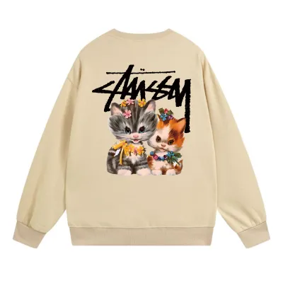  Stussy Hoodie Yellow，XB503 01