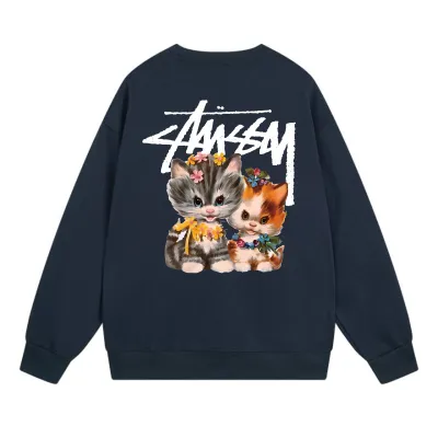  Stussy Hoodie Navy Blue，XB503 01