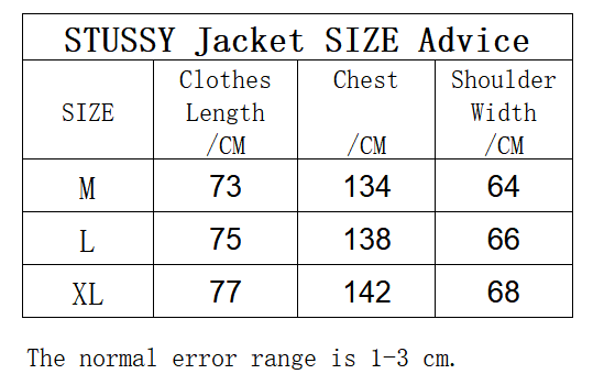 Stussy Jacket Black，XB402