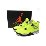 PKGoden Air jordan 4 Plush Fluorescent Yellow x Tagz , DV6773-700