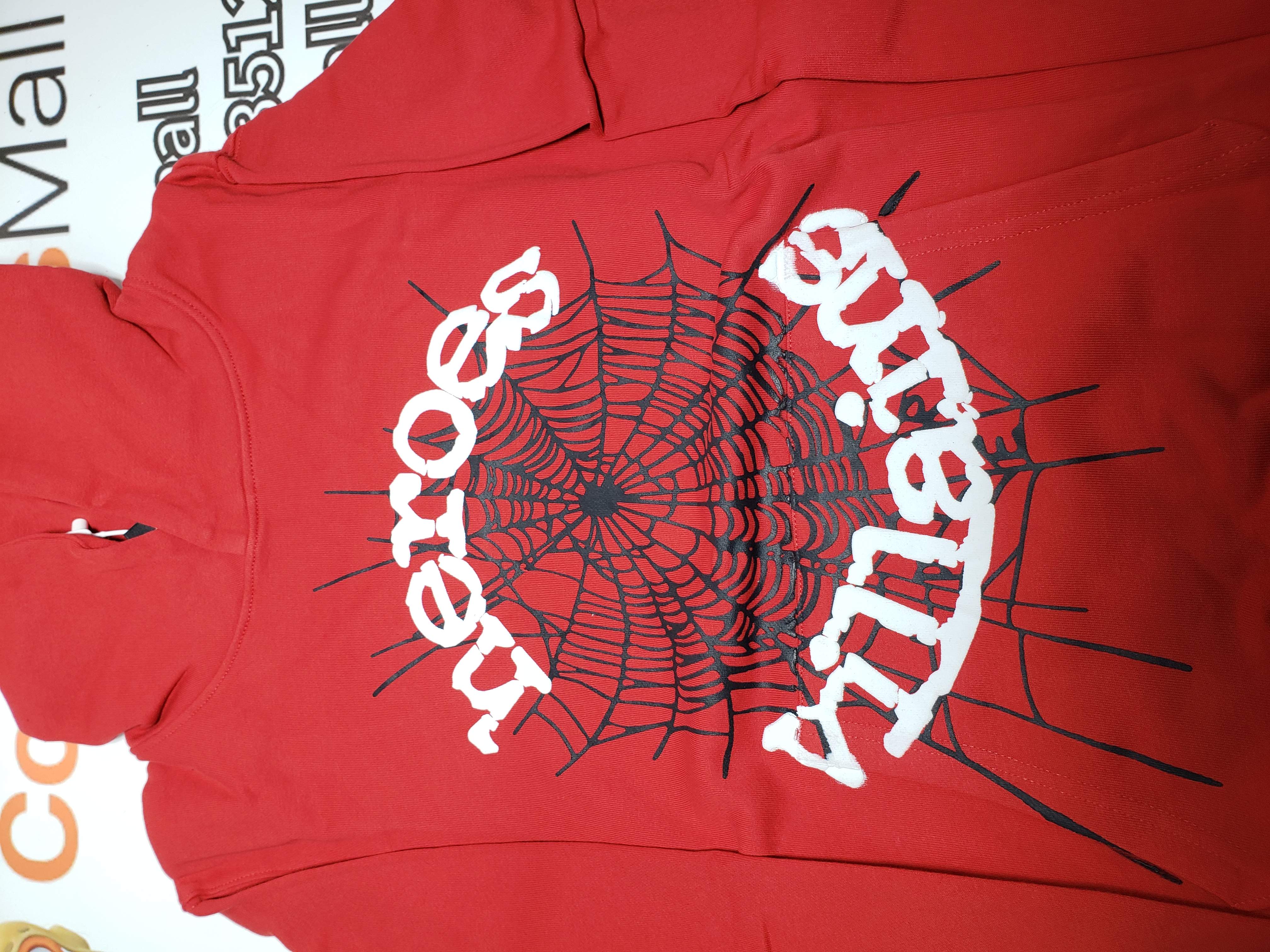 Sp5der Web Hoodie Red