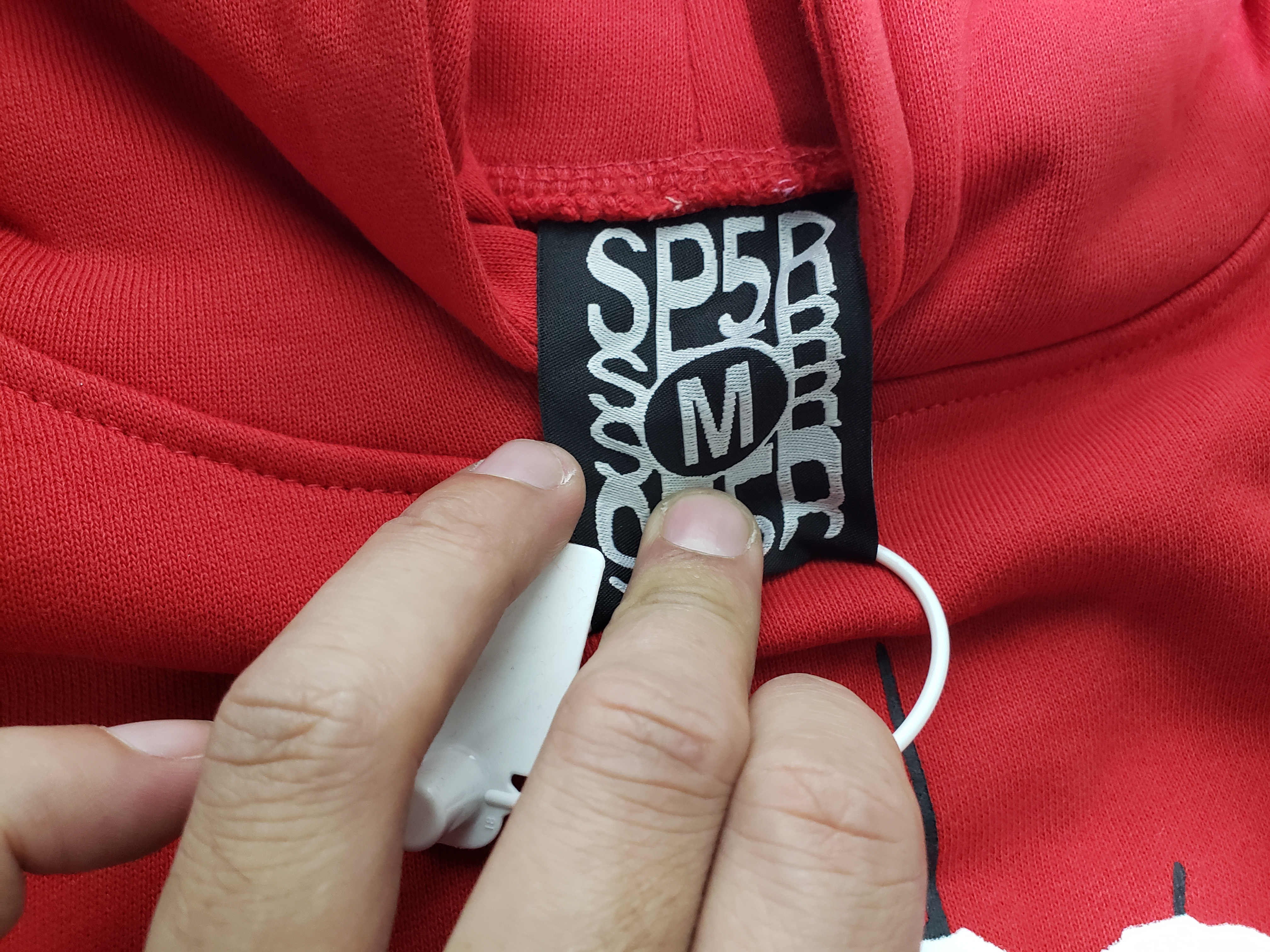 Sp5der Web Hoodie Red