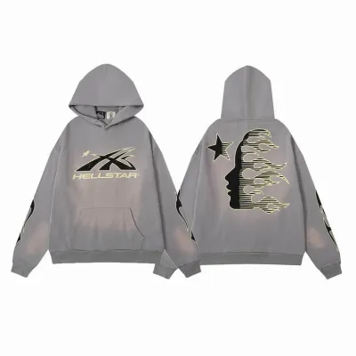 Hellstar Hoodie Grey 01