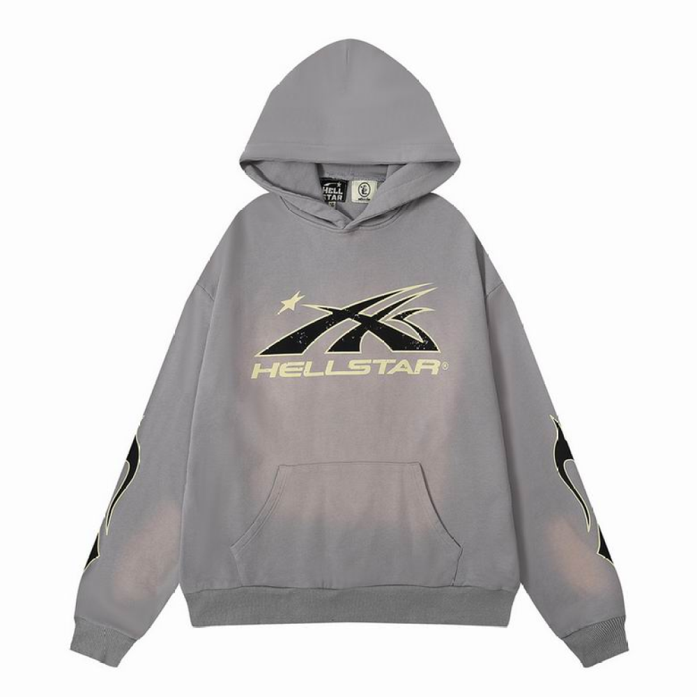 Hellstar Hoodie Grey
