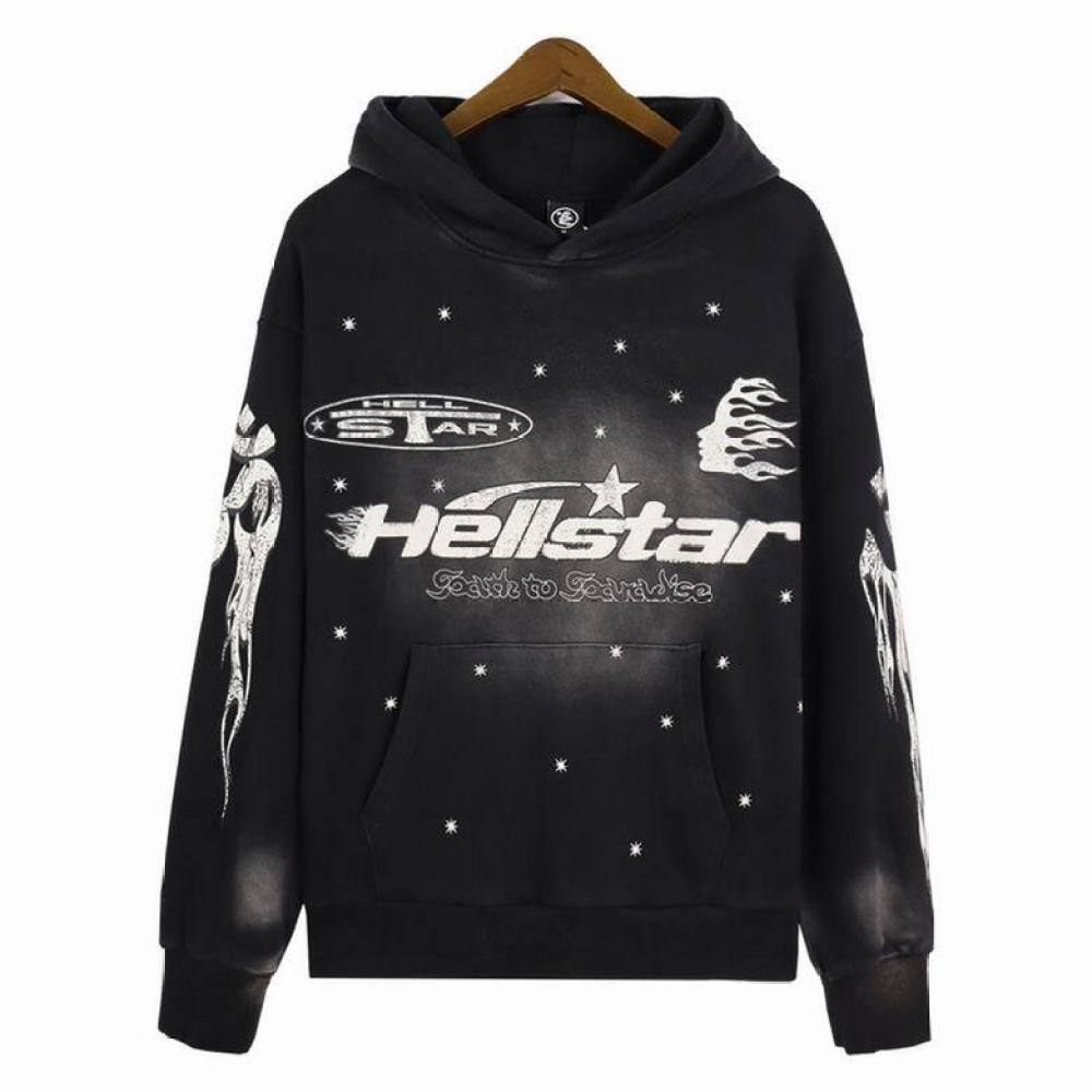Hellstar Hoodie Black