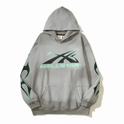 Hellstar Sport Hoodie Grey 02