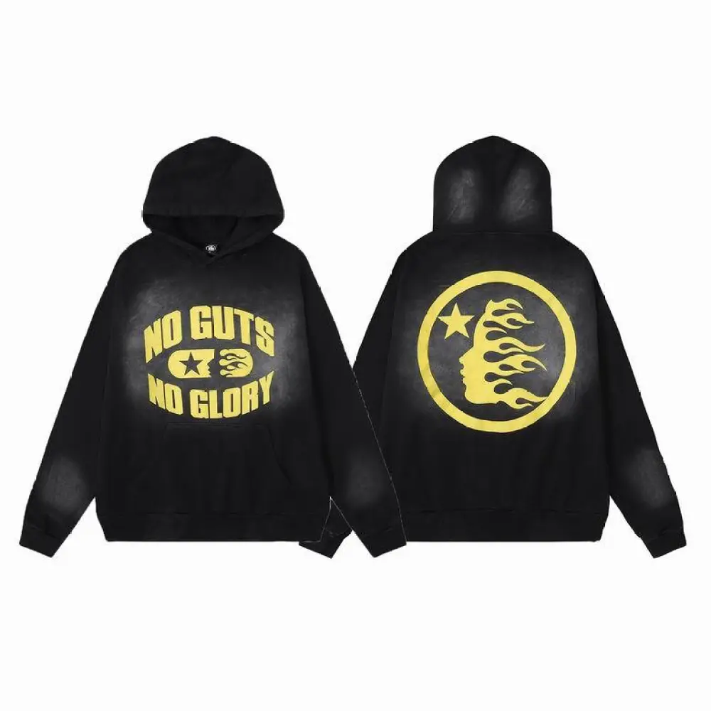 Hellstar No Guts No Glory Hoodie Black