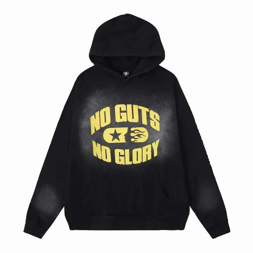 Hellstar No Guts No Glory Hoodie Black