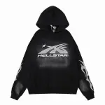 Hellstar Sport Hoodie Fire Black