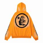 Hellstar Fire Orange Hoodie Orange 