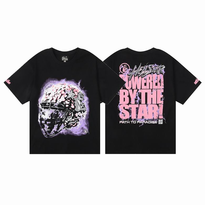 Hellstar Powered By The Star T-Shirt Black