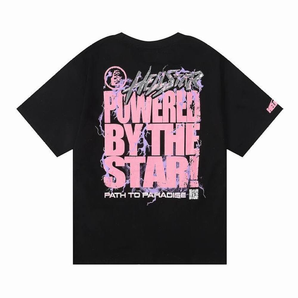 Hellstar Powered By The Star T-Shirt Black