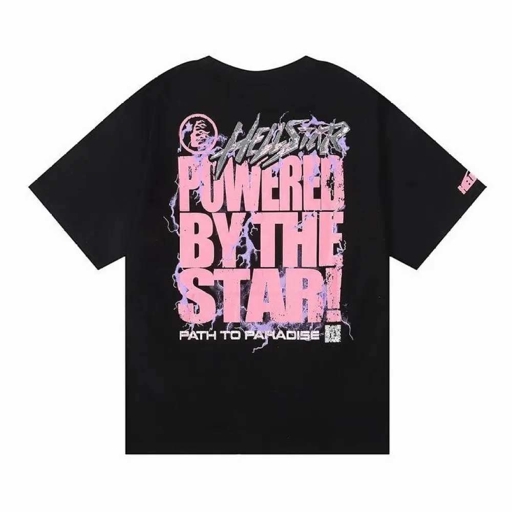 Hellstar Powered By The Star T-Shirt Black