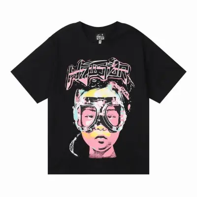 Hellstar The Future T-Shirt Black/Pink 02