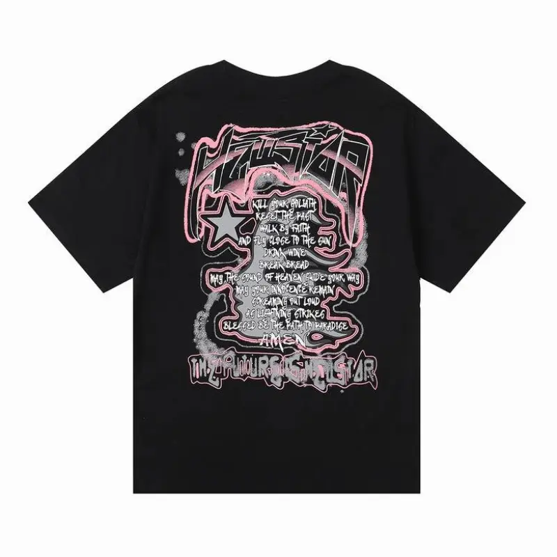 Hellstar The Future T-Shirt Black/Pink