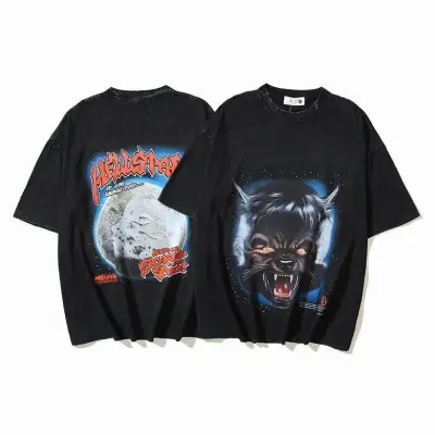 Hellstar Full Moon T-shirt Black 01