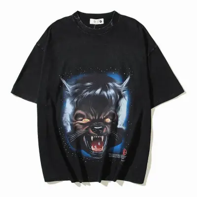 Hellstar Full Moon T-shirt Black 02