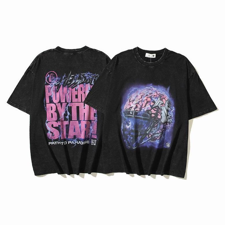 Hellstar Powered By The Star T-Shirt Black/Purple