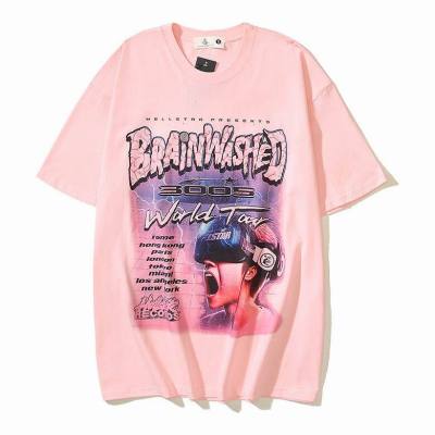 Hellstar Brainwashed World Tour T-Shirt Pink/Purple 02
