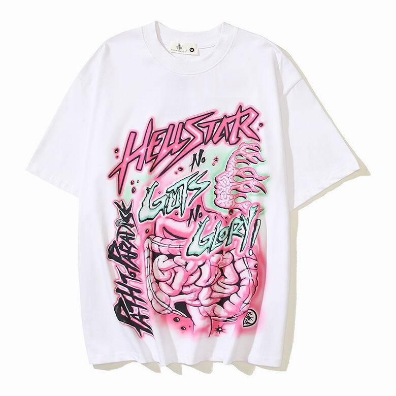Hellstar No Guts No Glory T-Shirt White