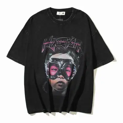 Hellstar The Future T-Shirt Black/Pink 02