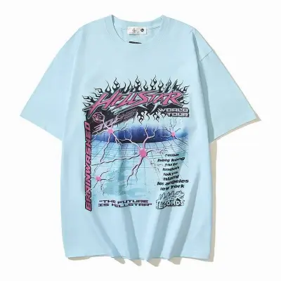 Hellstar The Future T-Shirt Blue 02