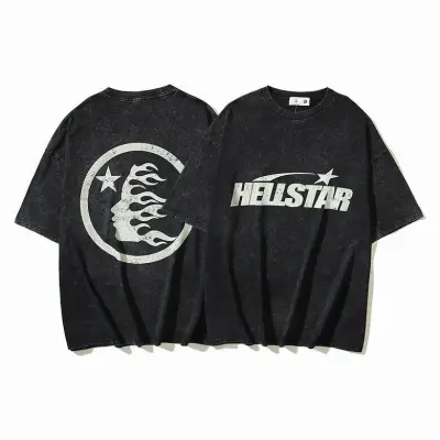 （Limited time special price $39) Hellstar T-Shirt Black 01