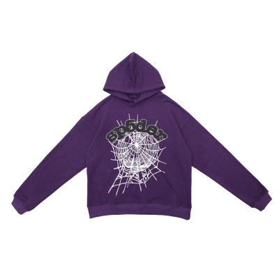 Sp5der Hoodie Purple 143 01