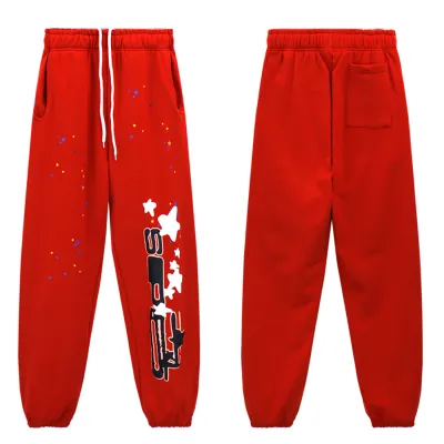 Sp5der pants Red 8150 01