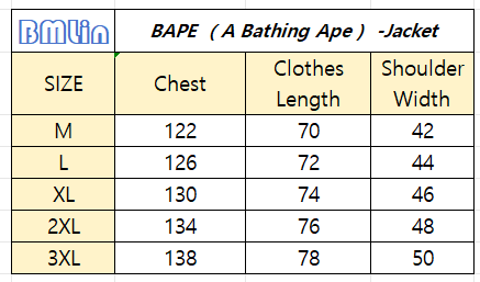 BAPE Cotton Clothes 7370