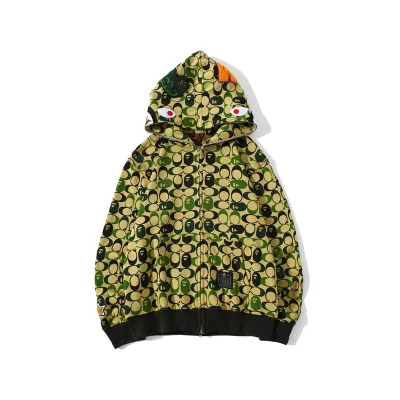 BAPE Hoodie Yellow 6662 01