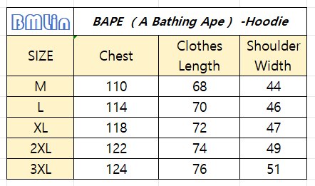 BAPE Hoodie Colorful 6662