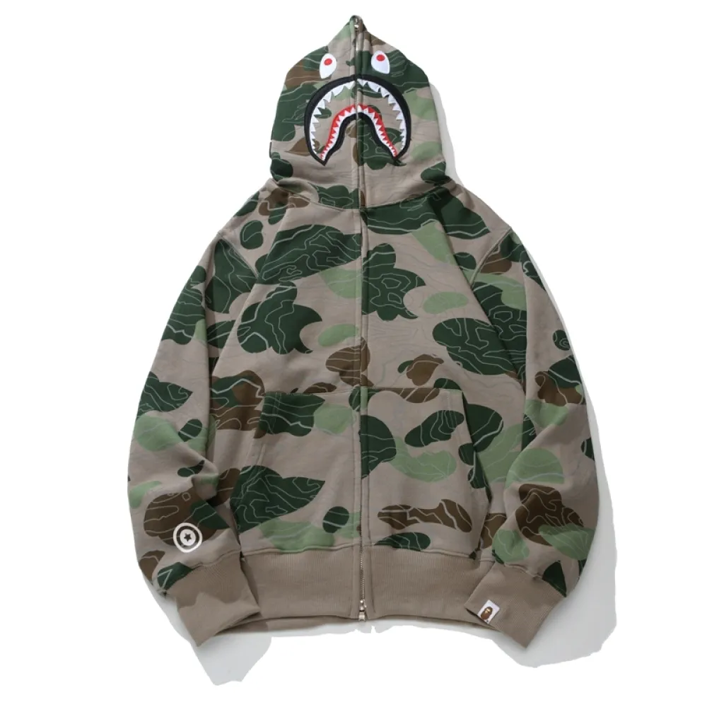 BAPE Hoodie Green 6817