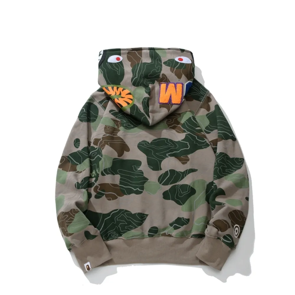 BAPE Hoodie Green 6817